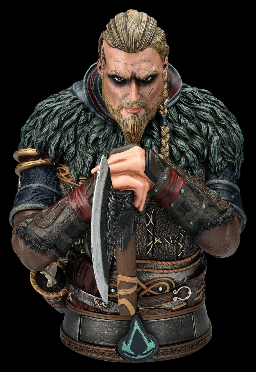 Assassins Creed Valhalla Figur - Eivor Büste 3 Assassins Creed Valhalla Figur - Eivor Büste