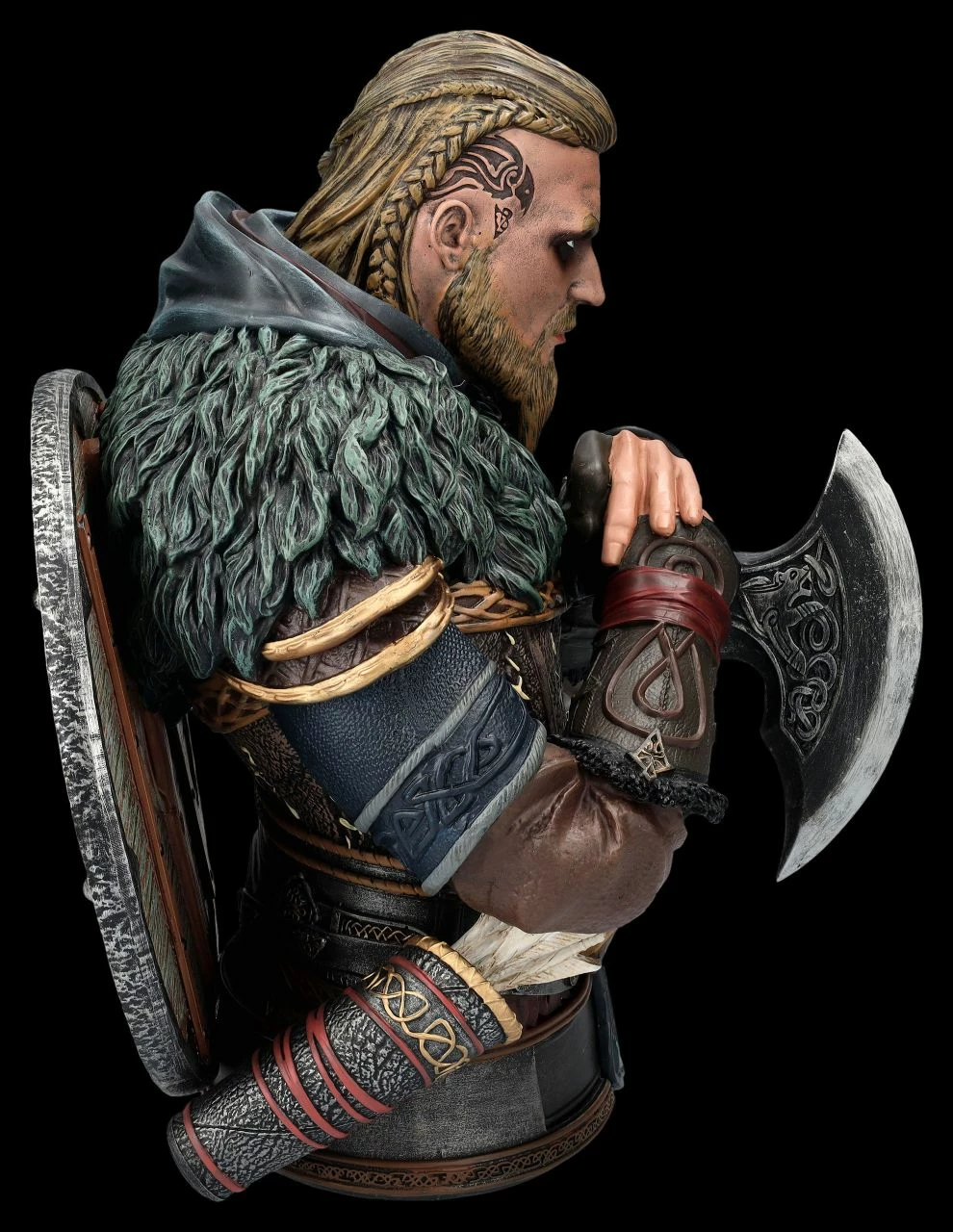 Assassins Creed Valhalla Figur - Eivor Büste 10 Assassins Creed Valhalla Figur - Eivor Büste – Bild 8