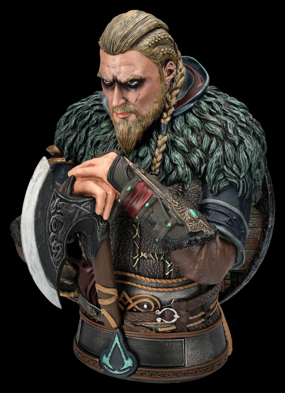 Assassins Creed Valhalla Figur - Eivor Büste 6 Assassins Creed Valhalla Figur - Eivor Büste – Bild 4