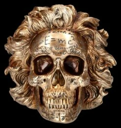 NEMESIS NOW Totenkopf Figur - Einstein Relativitätstheorie