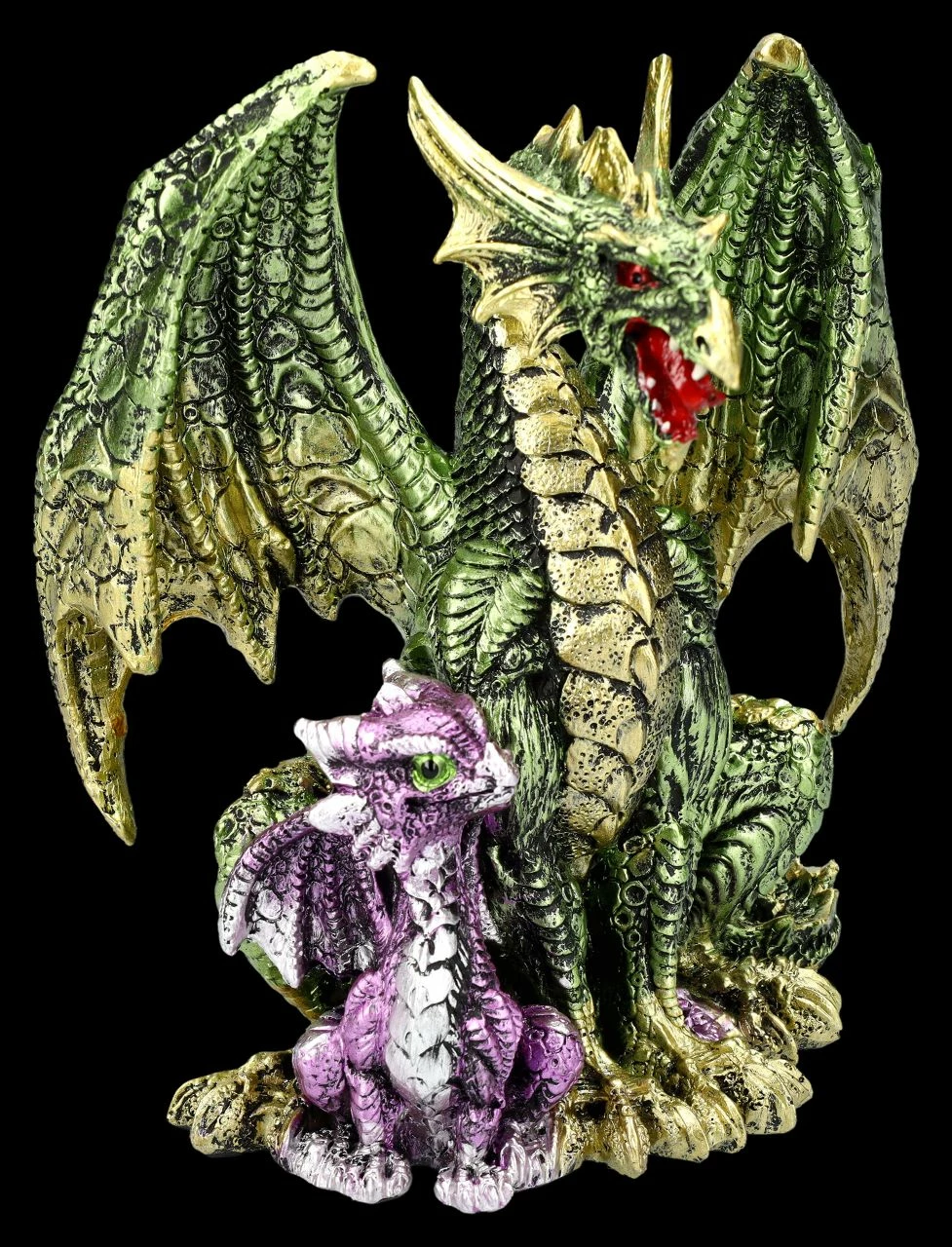 Drachenfigur Bunt - Fearsome Guide 4 Drachenfigur Bunt - Fearsome Guide – Bild 2