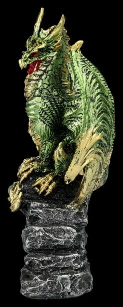 Drachenfigur Grün Auf Brücke - Haranu -FIGUREN Verkäufe 2D FS25396 Drachenfigur gr n auf Br cke Haranu 2 1280x1280
