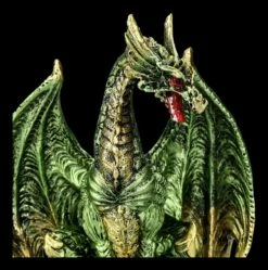 Drachenfigur Grün Auf Brücke - Haranu -FIGUREN Verkäufe 2D FS25396 Drachenfigur gr n auf Br cke Haranu 7 1280x1280
