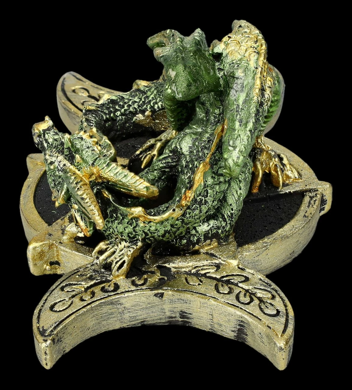 Drachenfigur - Dreifach-Mond Wächter 6 Drachenfigur - Dreifach-Mond Wächter – Bild 4