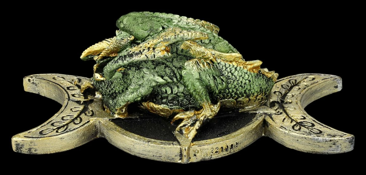 Drachenfigur - Dreifach-Mond Wächter 7 Drachenfigur - Dreifach-Mond Wächter – Bild 5