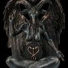 Baphomet Figur Mittel - Kupferfarben