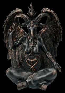 Baphomet Figur Mittel - Kupferfarben