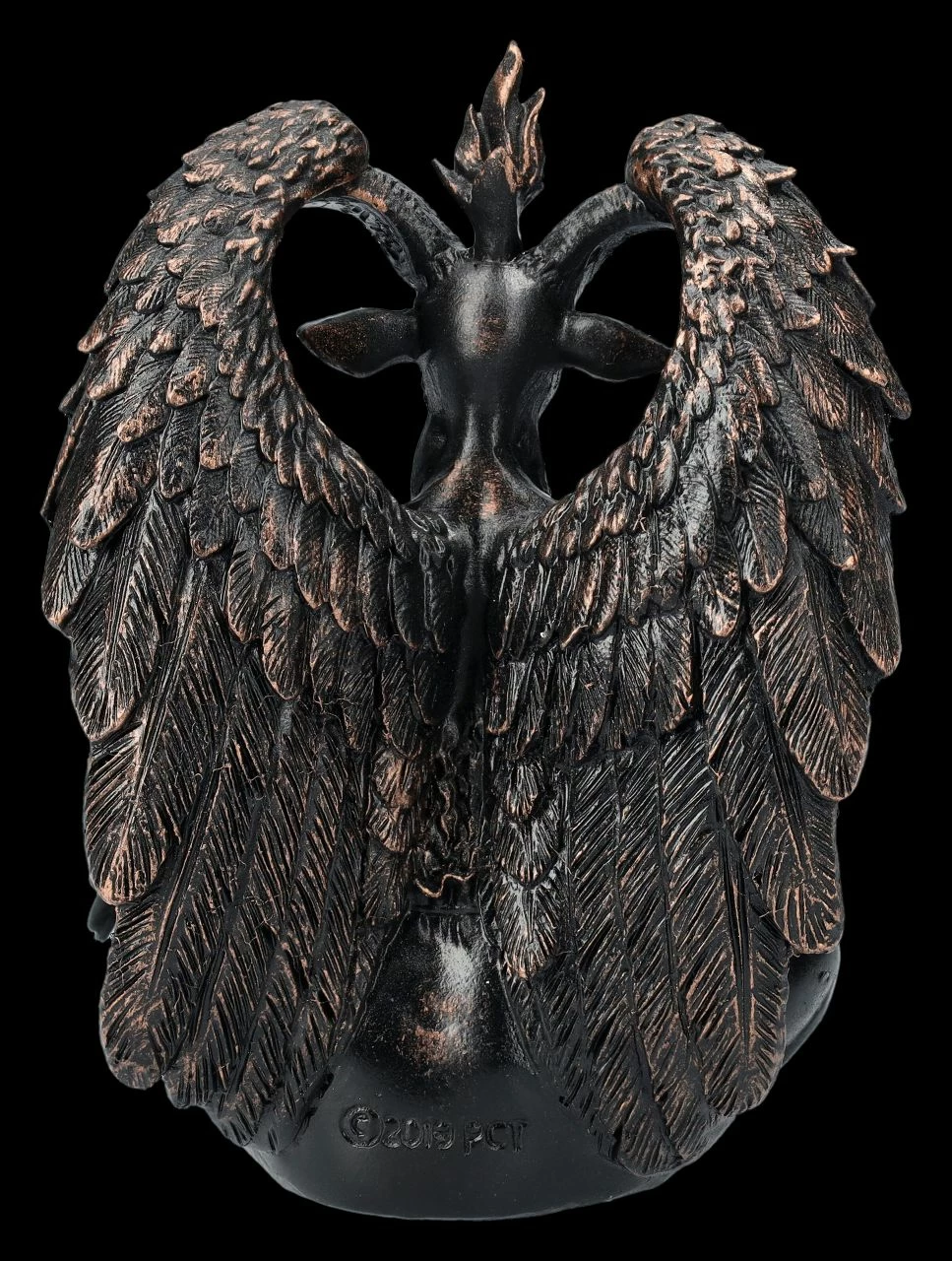 Baphomet Figur Klein - Kupferfarben 6 Baphomet Figur Klein - Kupferfarben – Bild 4