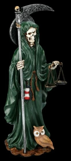 Santa Muerte Figur Mit Waage Grün -FIGUREN Verkäufe 2D FS25438 Santa Muerte Figur mit Waage gr n 6 1280x1280