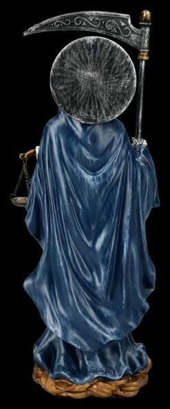 Santa Muerte Figur Mit Waage Blau 13 Santa Muerte Figur Mit Waage Blau -FIGUREN Verkäufe 2D FS25439 Santa Muerte Figur mit Waage blau 3 1280x1280