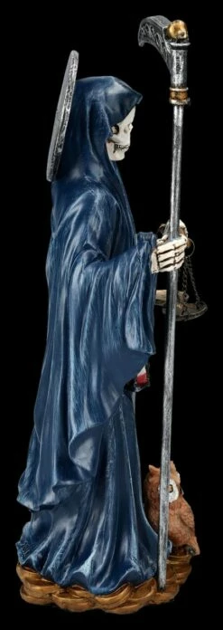 Santa Muerte Figur Mit Waage Blau 14 Santa Muerte Figur Mit Waage Blau -FIGUREN Verkäufe 2D FS25439 Santa Muerte Figur mit Waage blau 4 1280x1280