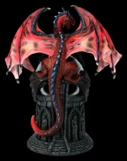 Drachenfigur Mit Kristallkugel - Crystal Guardian -FIGUREN Verkäufe 2D FS25448 Drachenfigur mit Kristallkugel Crystal Ball 3 1280x1280