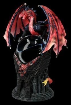 Drachenfigur Mit Kristallkugel - Crystal Guardian -FIGUREN Verkäufe 2D FS25448 Drachenfigur mit Kristallkugel Crystal Ball 6 1280x1280