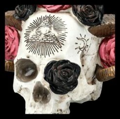 Totenkopf Figur - Wicca Schädel Mit Geweih -FIGUREN Verkäufe 2D FS25463 Totenkopf Figur Wicca Sch del mit Geweih 7 1280x1280