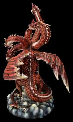 Drachen Figur - Rote Hydra Mit Sieben Köpfen -FIGUREN Verkäufe 2D FS25561 Drachen Figur Rote Hydra 2 1280x1280