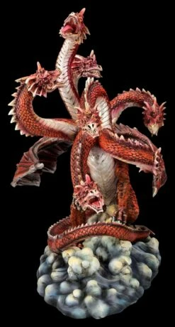 Drachen Figur - Rote Hydra Mit Sieben Köpfen -FIGUREN Verkäufe 2D FS25561 Drachen Figur Rote Hydra 4 1280x1280