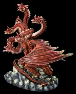 Drachen Figur - Rote Hydra Mit Sieben Köpfen -FIGUREN Verkäufe 2D FS25561 Drachen Figur Rote Hydra 6 1280x1280