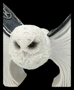 Eulen Figur Weiß - Botschafterin Mit Buchflügeln 17 Eulen Figur Weiß - Botschafterin Mit Buchflügeln -FIGUREN Verkäufe 2D FS25622 Eulen Figur weiss Botschafter mit Buchfl geln 4 1280x1280