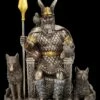 Odin Figur Auf Thron Mit Wölfen Und Raben -FIGUREN Verkäufe 2D FS25661 Odin Figur auf Thron mit W lfen und Raben 1 1280x1280
