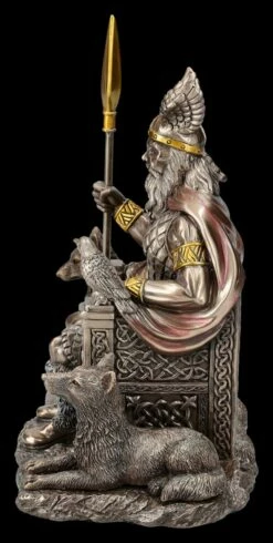 Odin Figur Auf Thron Mit Wölfen Und Raben 15 Odin Figur Auf Thron Mit Wölfen Und Raben -FIGUREN Verkäufe 2D FS25661 Odin Figur auf Thron mit W lfen und Raben 2 1280x1280