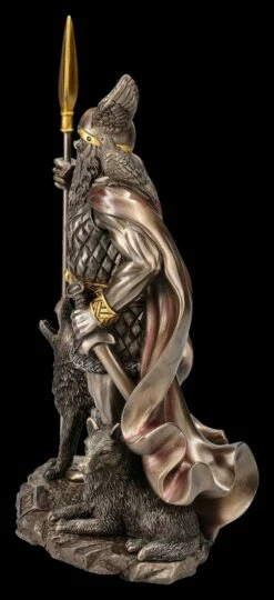 Odin Figur Stehend Mit Wölfen Und Raben 15 Odin Figur Stehend Mit Wölfen Und Raben -FIGUREN Verkäufe 2D FS25662 Odin Figur stehend mit W lfen und Raben 2 1280x1280