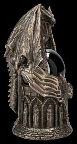 Drachen Figur Mit Mystischer Kristallkugel -FIGUREN Verkäufe 2D FS25665 Drachen Figur mit mytischer Kristallkugel 4 1280x1280