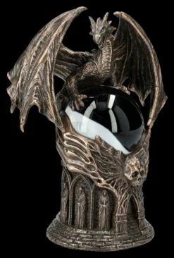 Drachen Figur Mit Mystischer Kristallkugel -FIGUREN Verkäufe 2D FS25665 Drachen Figur mit mytischer Kristallkugel 5 1280x1280