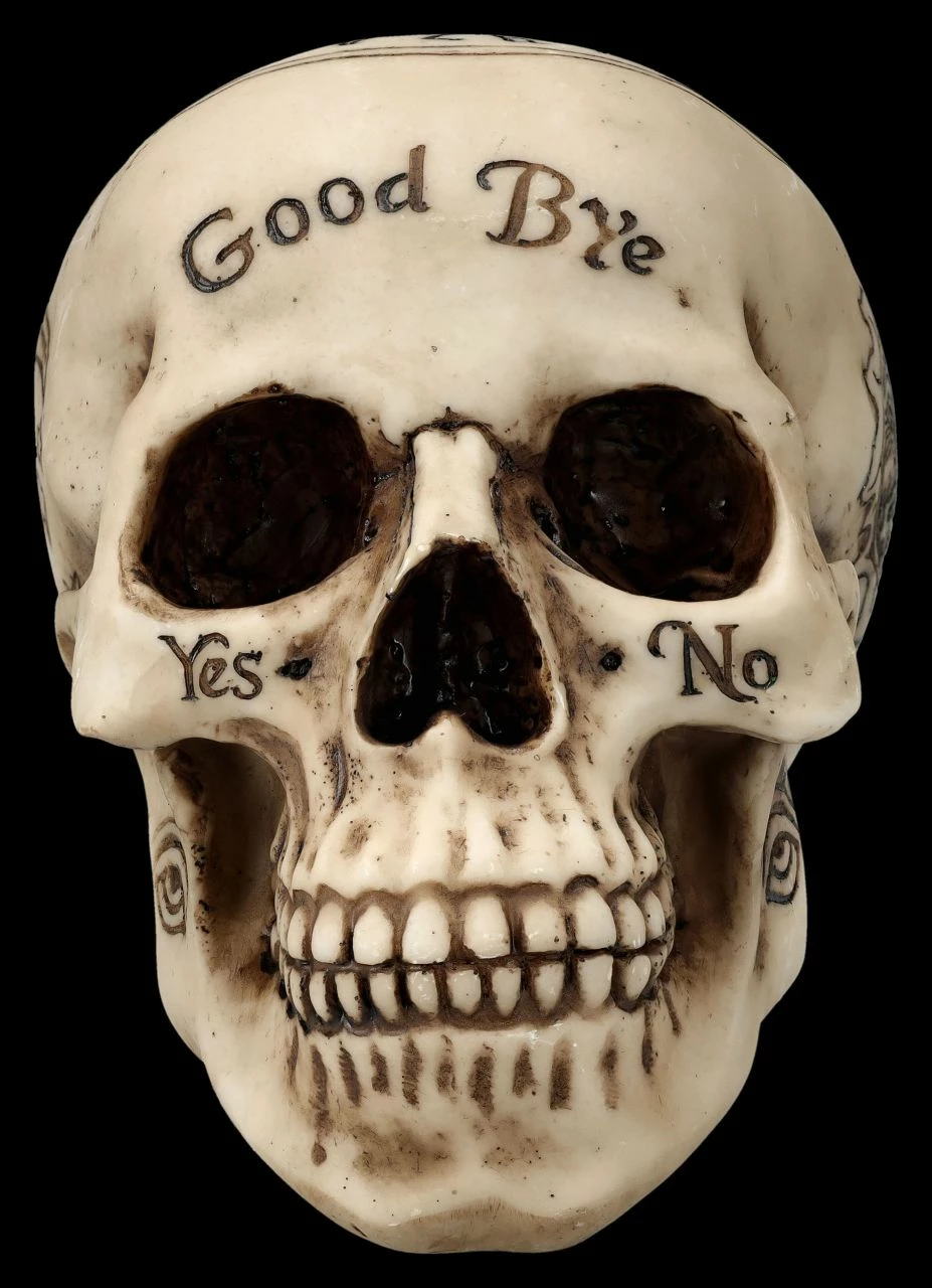 Totenkopf - Witchboard Design 4 Totenkopf - Witchboard Design – Bild 2