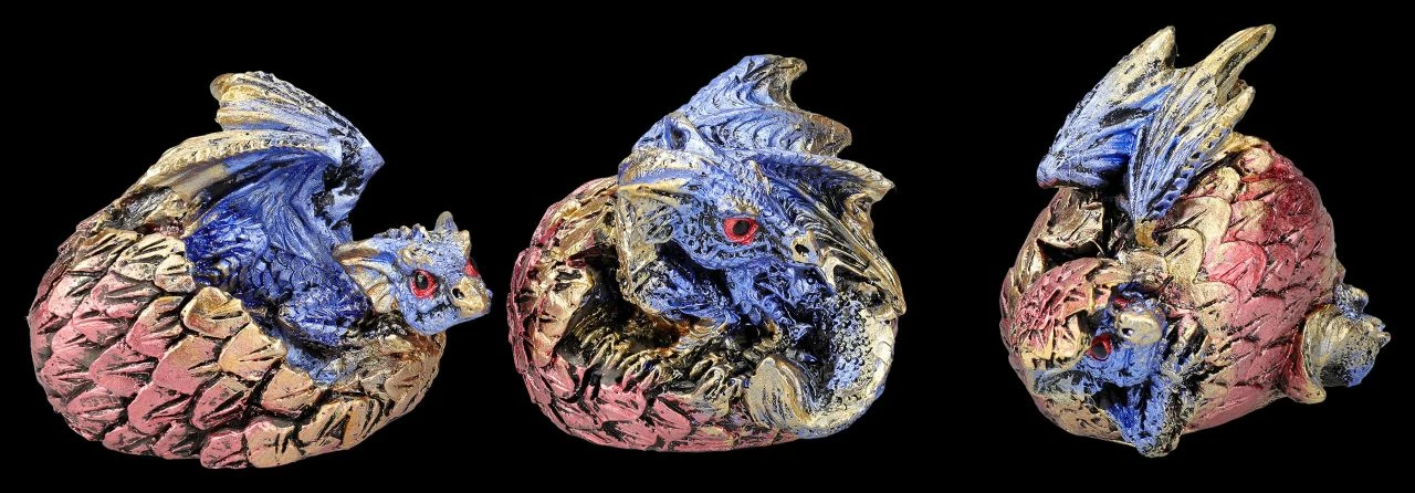 Drachenfiguren Bunt 12er Set - Babys Schlüpfen 10 Drachenfiguren Bunt 12er Set - Babys Schlüpfen – Bild 8