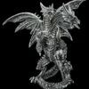 Drachenfigur Silber - Zweiköpfige Hydra 2 Drachenfigur Silber - Zweiköpfige Hydra -FIGUREN Verkäufe 2D FS25712 Drachenfigur silber Zweik pfige Hydra 1 1280x1280
