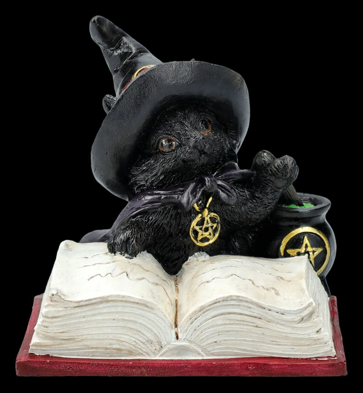 Hexen Katzen Figur - Familiars Brew 3 Hexen Katzen Figur - Familiars Brew