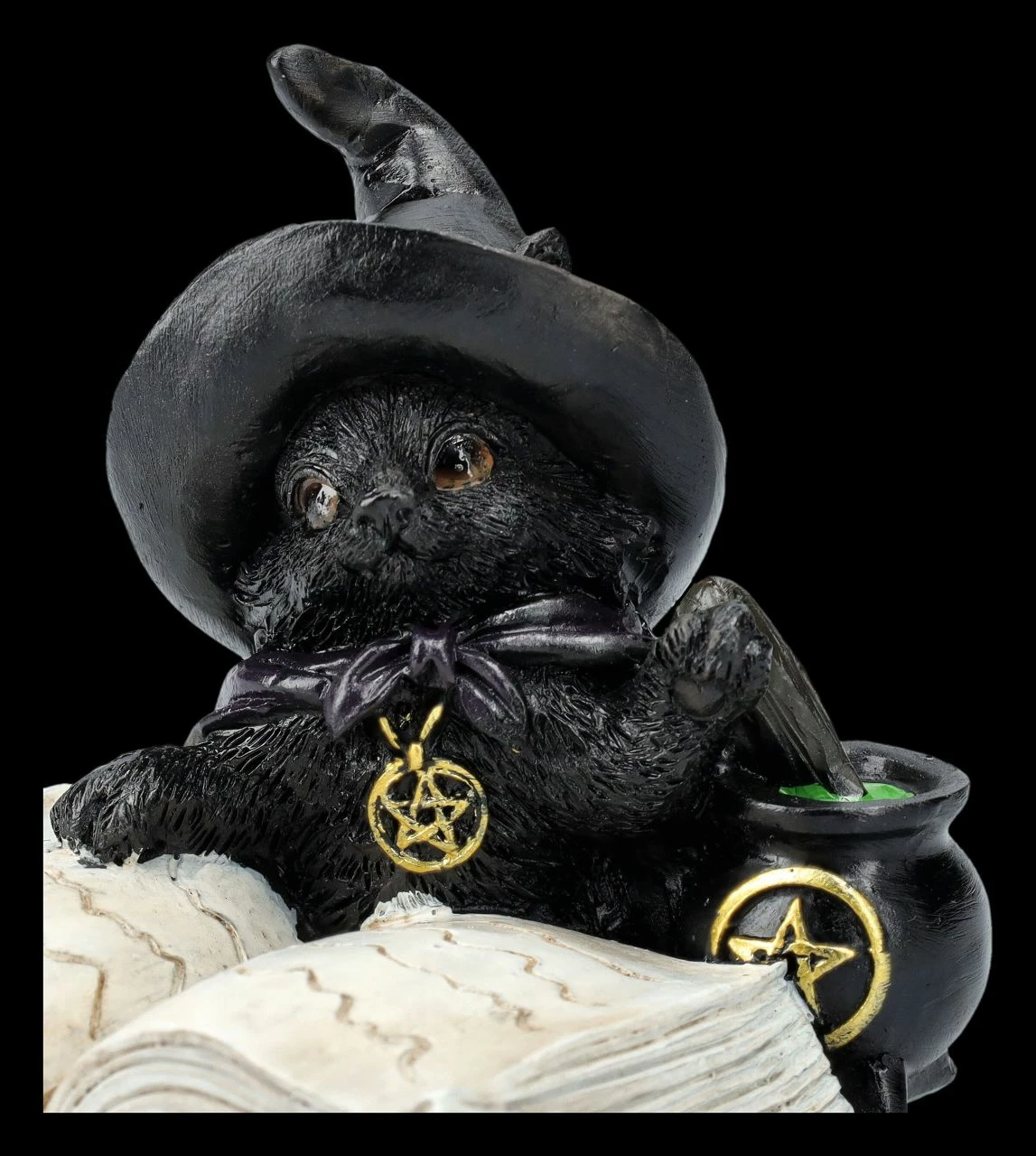 Hexen Katzen Figur - Familiars Brew 9 Hexen Katzen Figur - Familiars Brew – Bild 7
