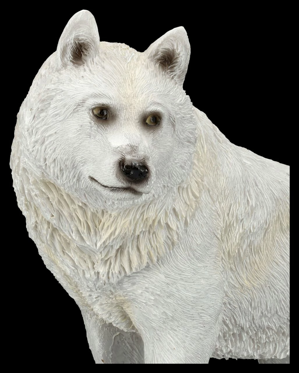 Wolf Figur - Schneewolf Mit Jungen In Der Höhle 9 Wolf Figur - Schneewolf Mit Jungen In Der Höhle – Bild 7