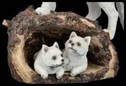 Wolf Figur - Schneewolf Mit Jungen In Der Höhle 17 Wolf Figur - Schneewolf Mit Jungen In Der Höhle -FIGUREN Verkäufe 2D FS25793 Wolf Figur Schneewolf mit Jungen in H hle 3 1280x1280