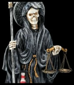 Santa Muerte Figur Mit Waage Schwarz 16 Santa Muerte Figur Mit Waage Schwarz -FIGUREN Verkäufe 2D FS25834 Santa Muerte Figur mit Waage schwarz 8 1280x1280