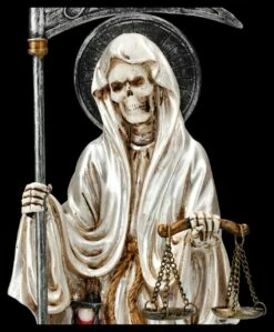 Santa Muerte Figur Mit Waage Weiß 16 Santa Muerte Figur Mit Waage Weiß -FIGUREN Verkäufe 2D FS25835 Santa Muerte mit Waage weiss 8 1280x1280