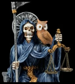 Sitzende Santa Muerte Figur Blau -FIGUREN Verkäufe 2D FS25836 Sitzende Santa Muerte Figur blau 8 1280x1280