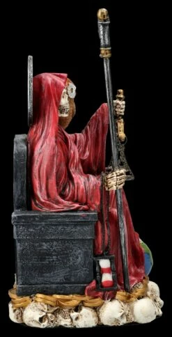 Sitzende Santa Muerte Figur Rot -FIGUREN Verkäufe 2D FS25838 Sitzende Santa Muerte Figur rot 4 1280x1280