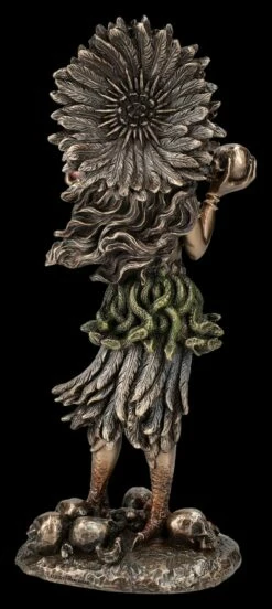 Coatlicue Figur - Azteken Göttin Mit Schlangenrock -FIGUREN Verkäufe 2D FS25847 Coatlicure Figur Azteken Gott mit Schlangenrock 4 1280x1280