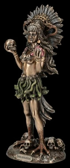 Coatlicue Figur - Azteken Göttin Mit Schlangenrock -FIGUREN Verkäufe 2D FS25847 Coatlicure Figur Azteken Gott mit Schlangenrock 7 1280x1280