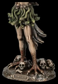 Coatlicue Figur - Azteken Göttin Mit Schlangenrock -FIGUREN Verkäufe 2D FS25847 Coatlicure Figur Azteken Gott mit Schlangenrock 9 1280x1280