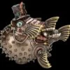 Steampunk Kugelfisch Figur - Fugu -FIGUREN Verkäufe 2D FS25967 Steampunk Kugelfisch Figur Fugu 2 1280x1280
