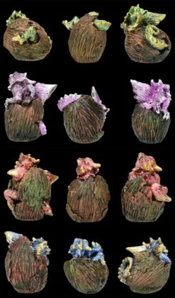 Drachen Figuren 12er Set - Hüter Der Wälder 12 Drachen Figuren 12er Set - Hüter Der Wälder -FIGUREN Verkäufe 2D FS26001 Drachen Figuren 12er H ter der W lder hinten 1280x1280