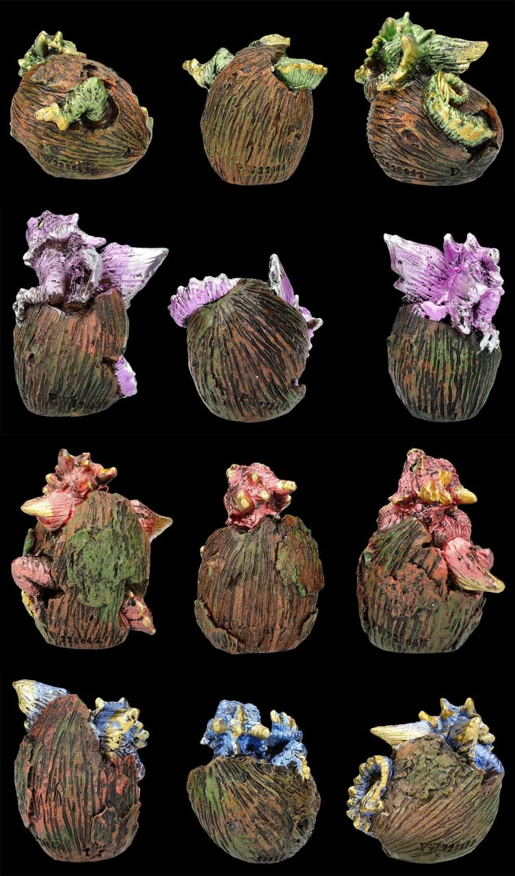 Drachen Figuren 12er Set - Hüter Der Wälder 5 Drachen Figuren 12er Set - Hüter Der Wälder – Bild 3