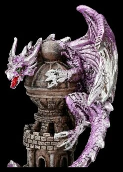 Drachenfigur - Guardian Of The Tower Lila -FIGUREN Verkäufe 2D FS26091 Drachenfigur Guardian of the Tower lila 3 1280x1280