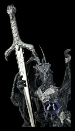 Brieföffner - Schwarzer Drache In Rüstung -FIGUREN Verkäufe 2D FS26117 Brief ffner Schwarzer Drache in R stung 3 1280x1280