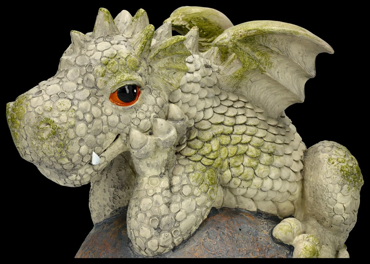 Garten Figur - Drache Als Zaunhänger 10 Garten Figur - Drache Als Zaunhänger – Bild 8