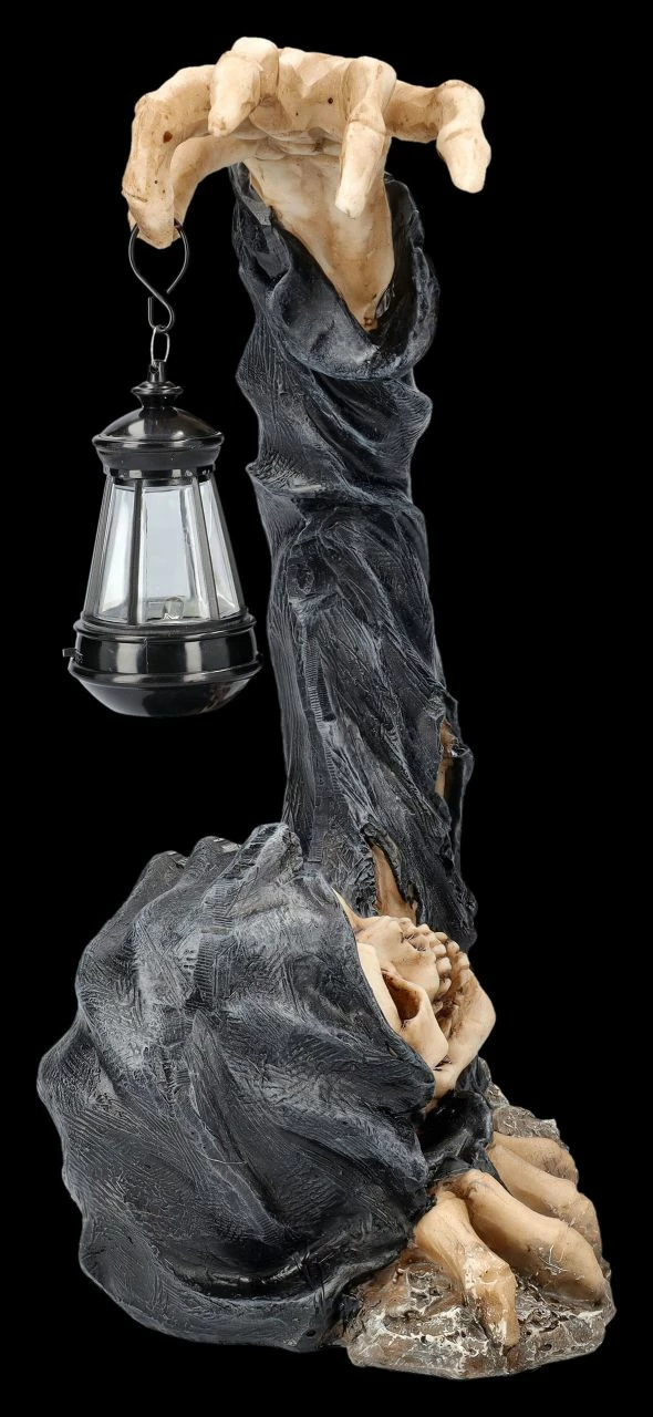 Sensenmann Figur - Reaper Entsteigt Grab Mit Laterne 8 Sensenmann Figur - Reaper Entsteigt Grab Mit Laterne – Bild 6