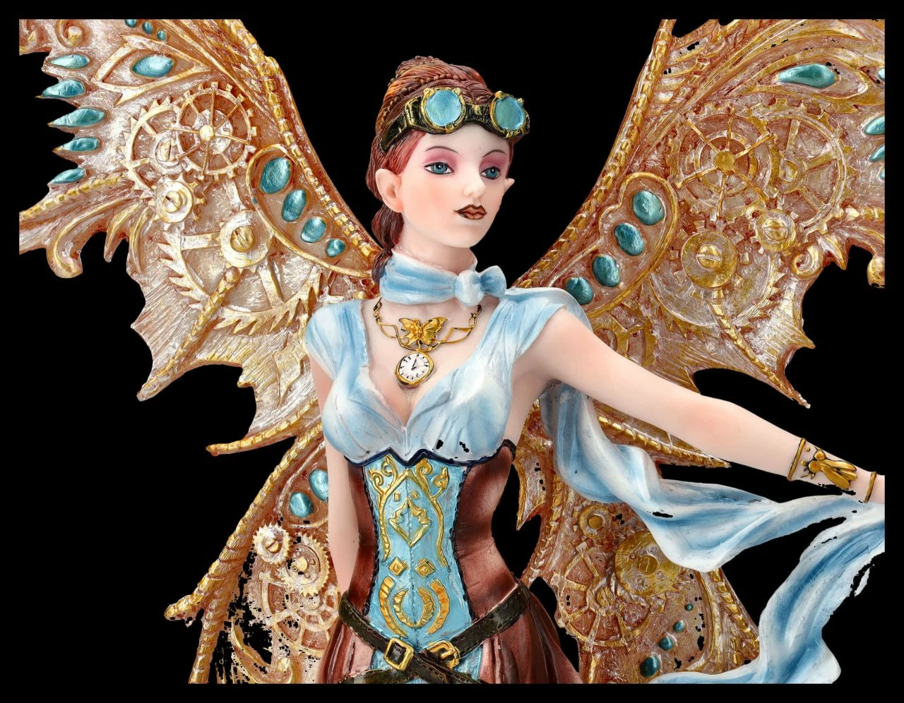 Elfen Figur - Steampunk Fairy Landora 9 Elfen Figur - Steampunk Fairy Landora – Bild 7