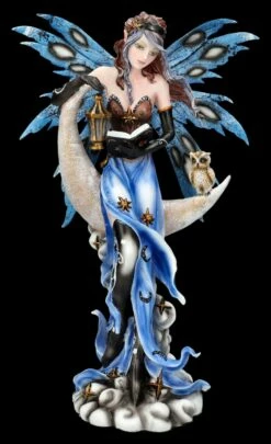 Elfen Figur Mit Mond - Moon Fairy
